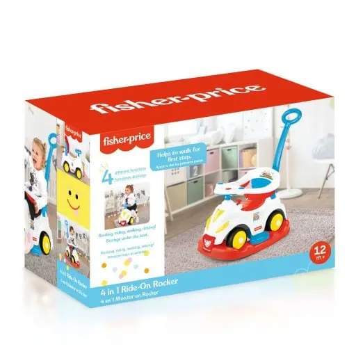 Porteur 4en1 Fisher Price Dolu