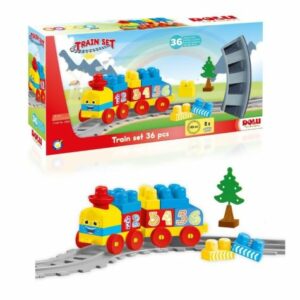 Circuit train 36pcs Dolu jouet