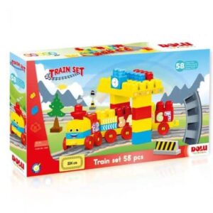 Circuit train 58pcs Dolu jouet
