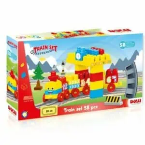 Circuit train 58pcs Dolu jouet