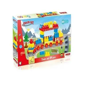 Circuit train 89pcs Dolu jouet