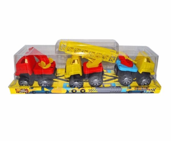 Coffret camions chantier Matrax jouet