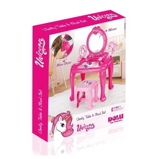 Coiffeuse Unicorn Dolu jouet