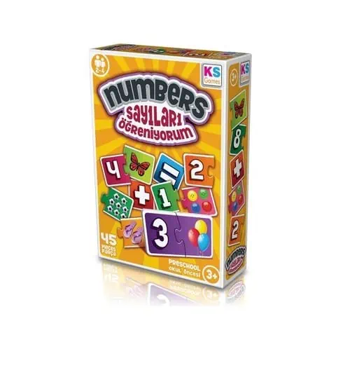 Puzzle les nombres KSGAMES jeu éducatif