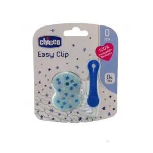 Attache sucette Chicco Bleu bébé