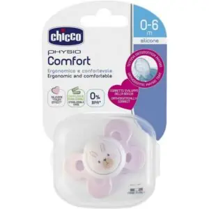 Sucette Chicco Rose 0-6m bébé