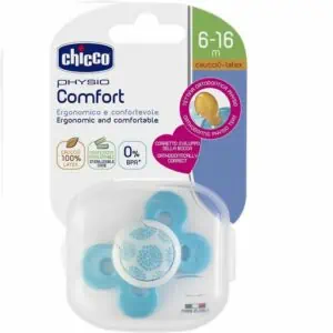 Sucette Chicco Bleue 6-16m bébé