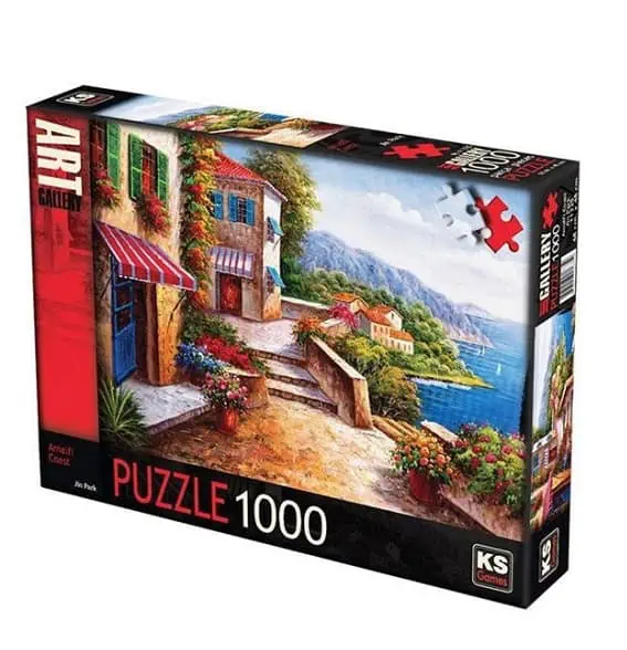 Puzzle 1000pcs Maison sur Colline KSGAMES