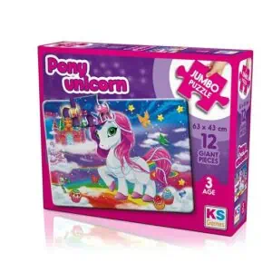 Jumbo Puzzle Unicorn KSGAMES