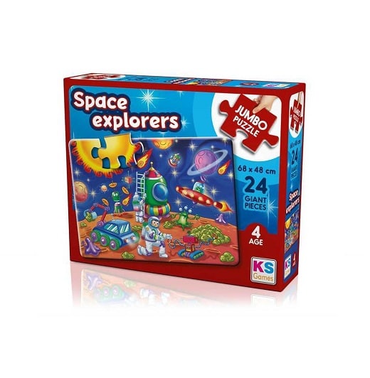 Jumbo Puzzle Explorateur espace KSGAMES
