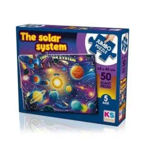 Jumbo Puzzle Système Solaire KSGAMES