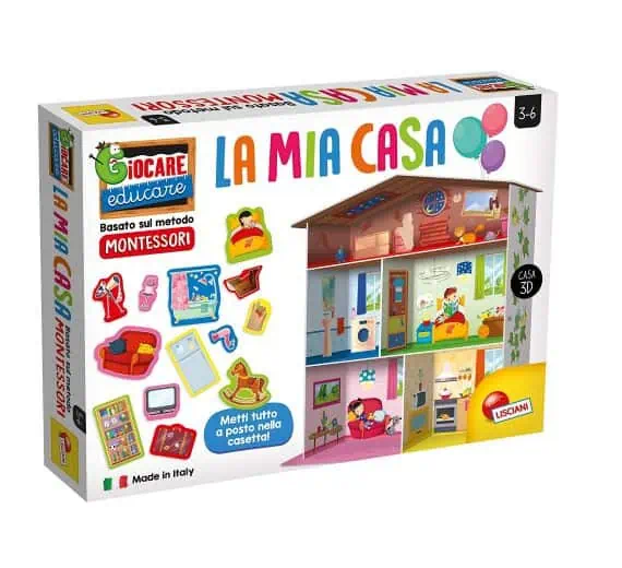 Maison et Ferme 3D Lisciani jeu éducatif