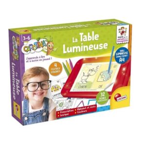 Carotina table Lumineuse Lisciani jeu éducatif