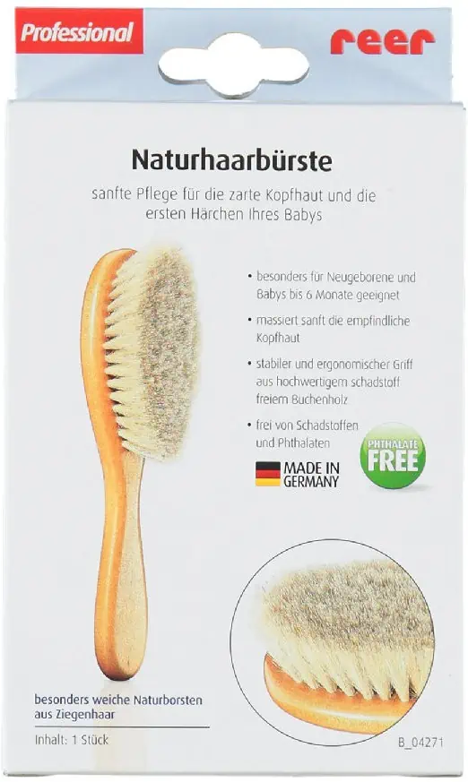 Brosse en bois REER bébé