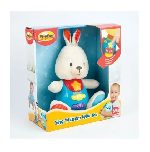 jouet bébé Lapin Musical WinFun