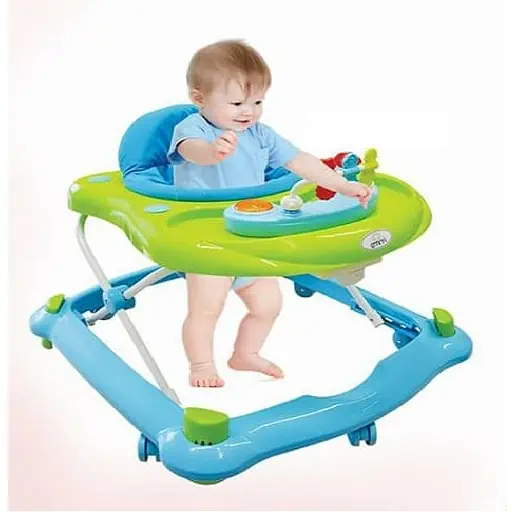 Trotteur Musical Baby Fun Prima Bleu Bébé