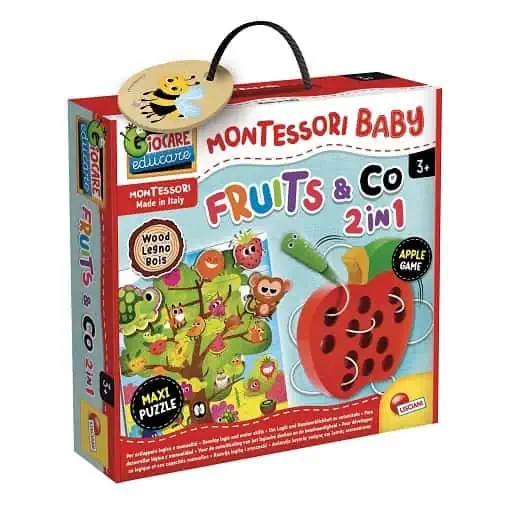 Jeu éducatif Lisciani Montessori arbre heureux-