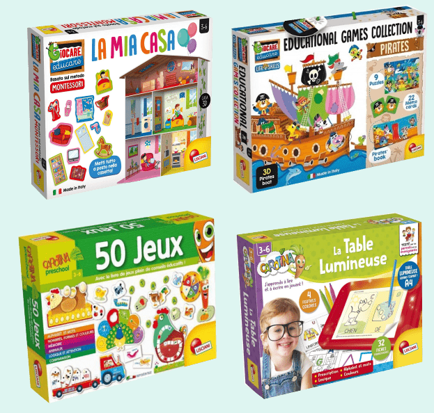 Jeux éducatifs Lisciani
