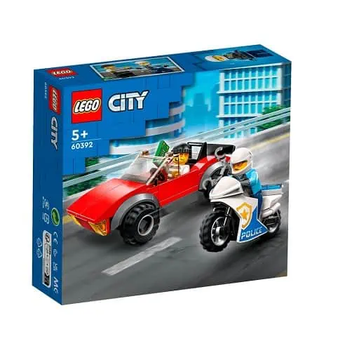 lego course poursuite moto police 60392