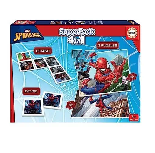 jeu 4en1 Spiderman Educa