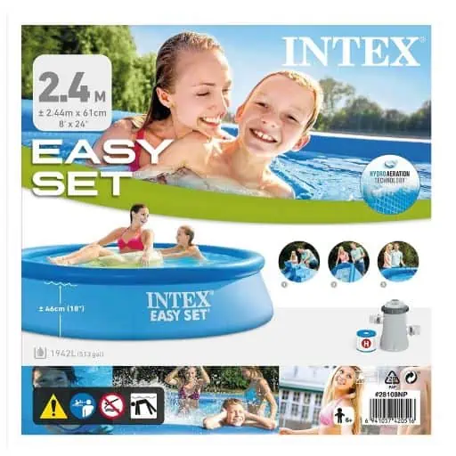 Piscine easyset 2.4m tipirate