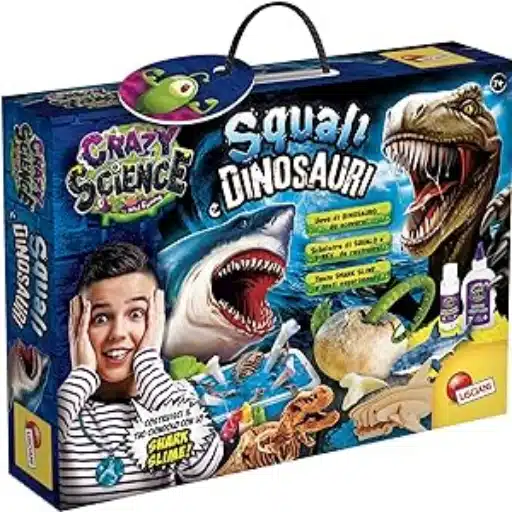jouet-educatif-Lisciani-sciences-folles-requins et dinosaures