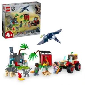 centre de sauvetage bébé dinosaures Lego 76963