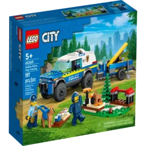 dressage des chiens policiers lego