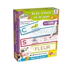 je lis j'ecris et joue Carotina Lisciani