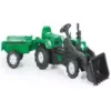 tracteur pedales benne et excavateur dolu8048