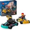 Kart et pilotes de course Lego