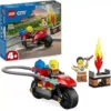 Moto intervention rapide des pompiers Lego