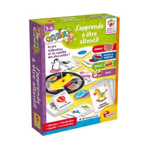 Carotina j'apprends à faire attention Lisciani