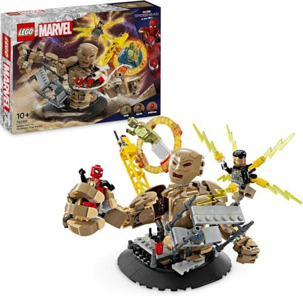 Bataille SpiderMan et Homme Sable 76280 LEGO