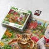 Puzzle 500pcs chat dans la ferme KSGAMES