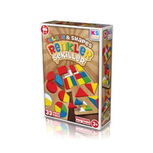 Jeu formes et couleurs en bois KSGAMES