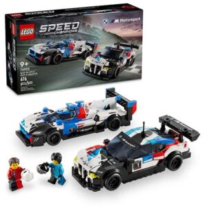 Voiture de course BMW M4 GT3 et BMW M 76922 Lego