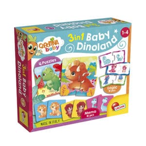 Jeu Carotina Baby Dinoland Lisciani