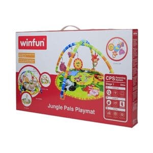 tapis d 'éveil ami de la jungle winfun
