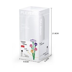 Roses et vase lego Sluban B1101