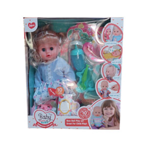 Poupée et accessoires repas