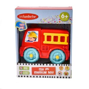 Jouet bébé camion pompier musical