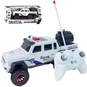 Voiture RC de police téleguidée