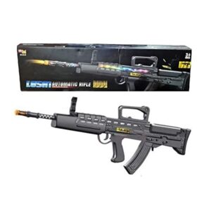 Mitraillette avec lumière et sons