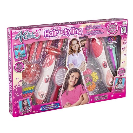 Coffret décoration et tresses des cheveux