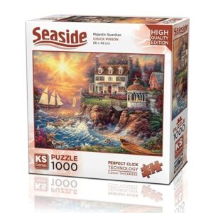 Puzzle 1000pcs Seaside Jardin Majestueux 1000 KSGAMES