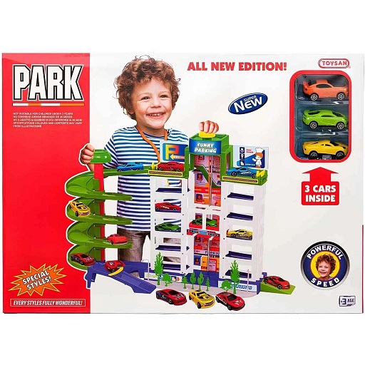 circuit toysan 3 voitures