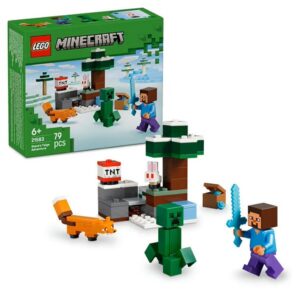 LEGO® Minecraft® 21583 Les aventures de Steve dans la taïga