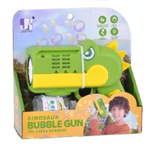 pistolet à bulles dinosaure