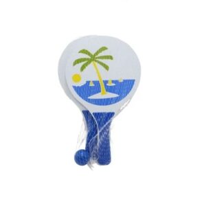 Raquettes et balle beach ball